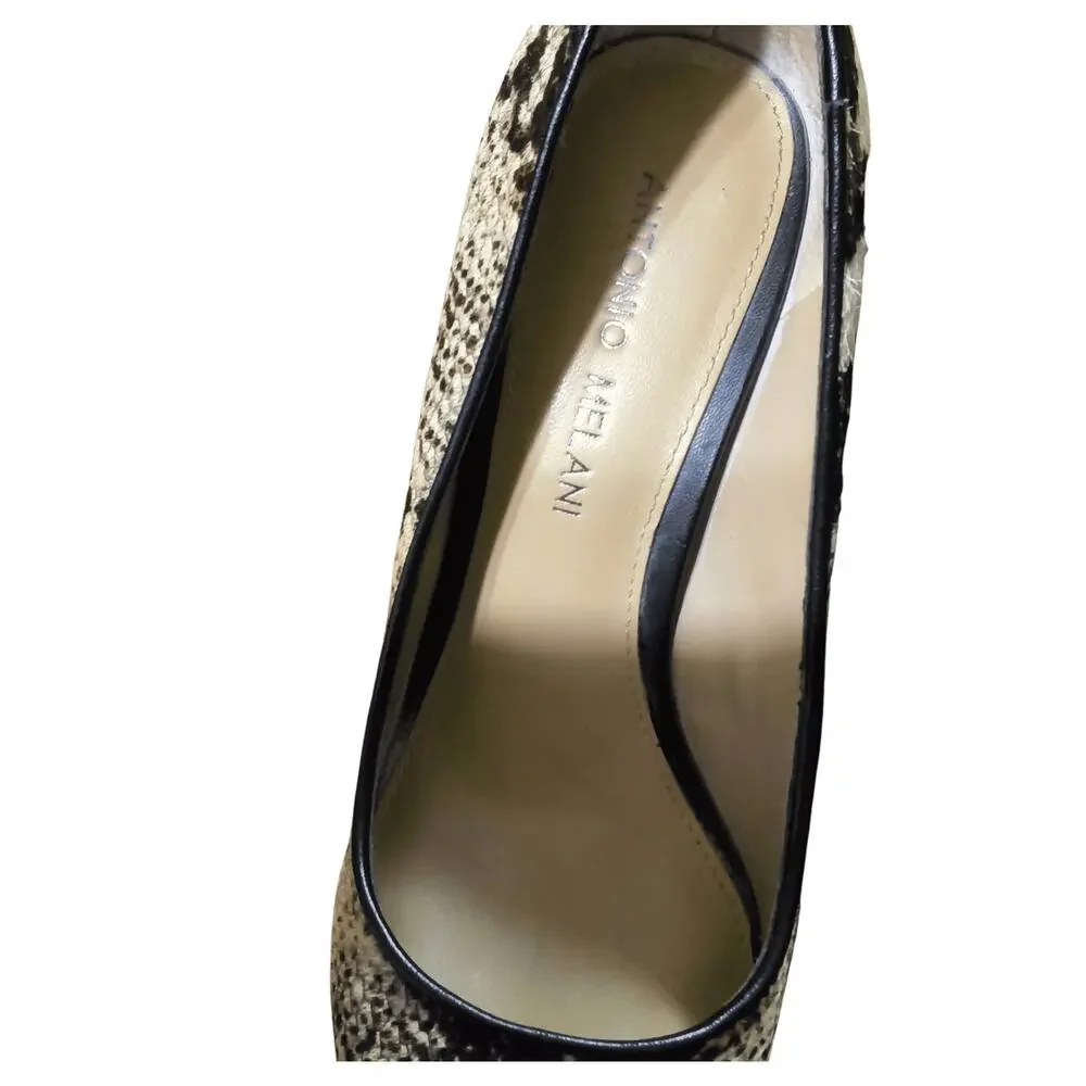 Antonio Melani Women’s Size 6.5 Animal Print Pointed Toe Dress Heels Pumps